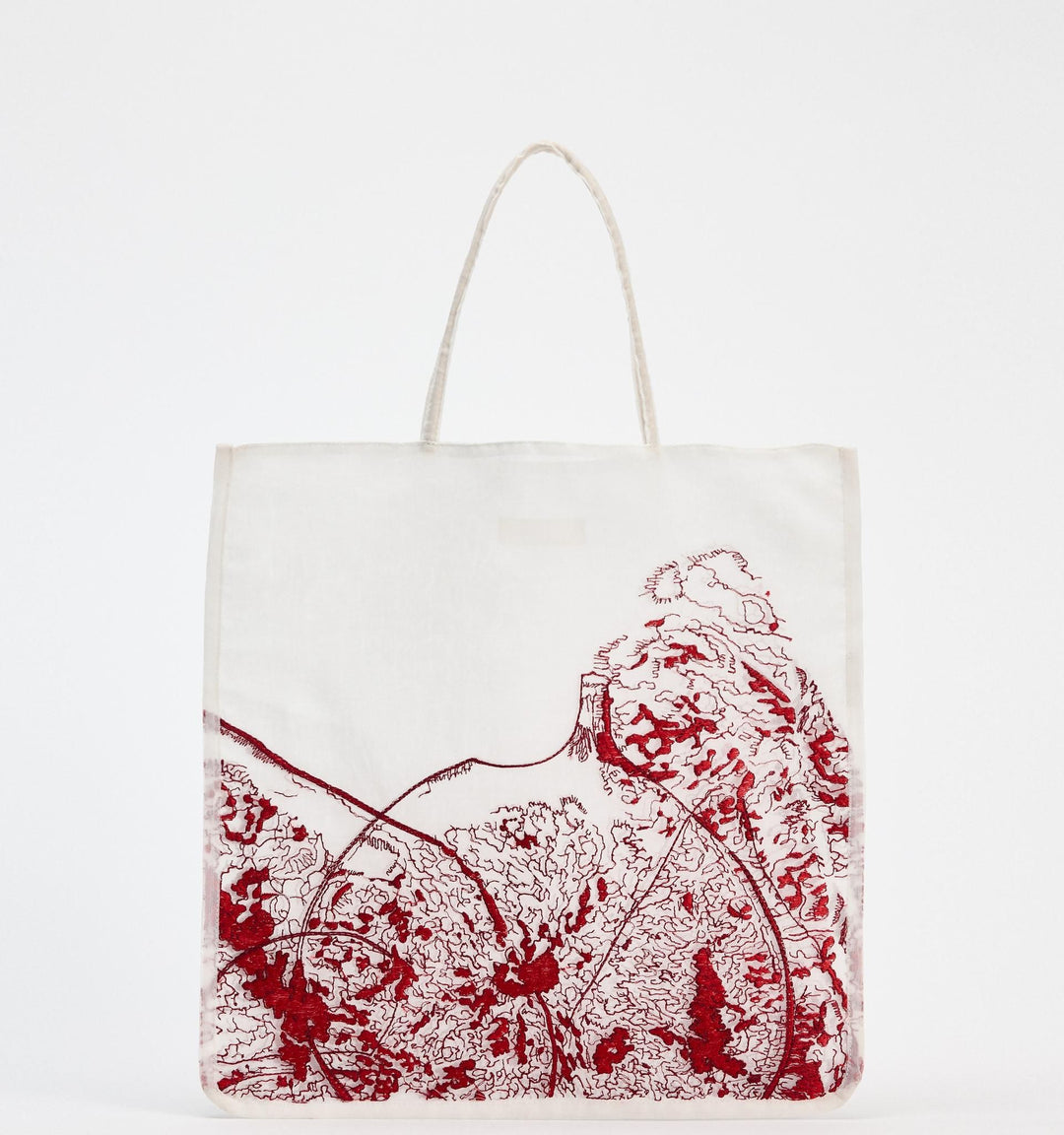 Moudda ZARA - Sac shopper organza broderie - Tunisie 2
