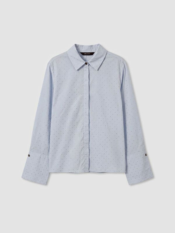 Moudda LC Waikiki - Chemise manches longues en tissu pour Femme - Tunisie 1