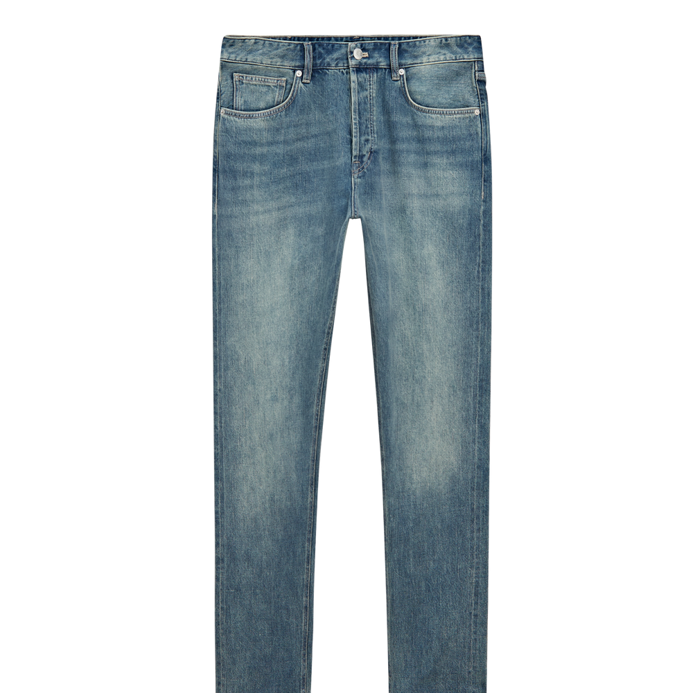 Moudda Massimo Dutti - Pantalon jean vintage selvedge coupe fuselée - Tunisie 2