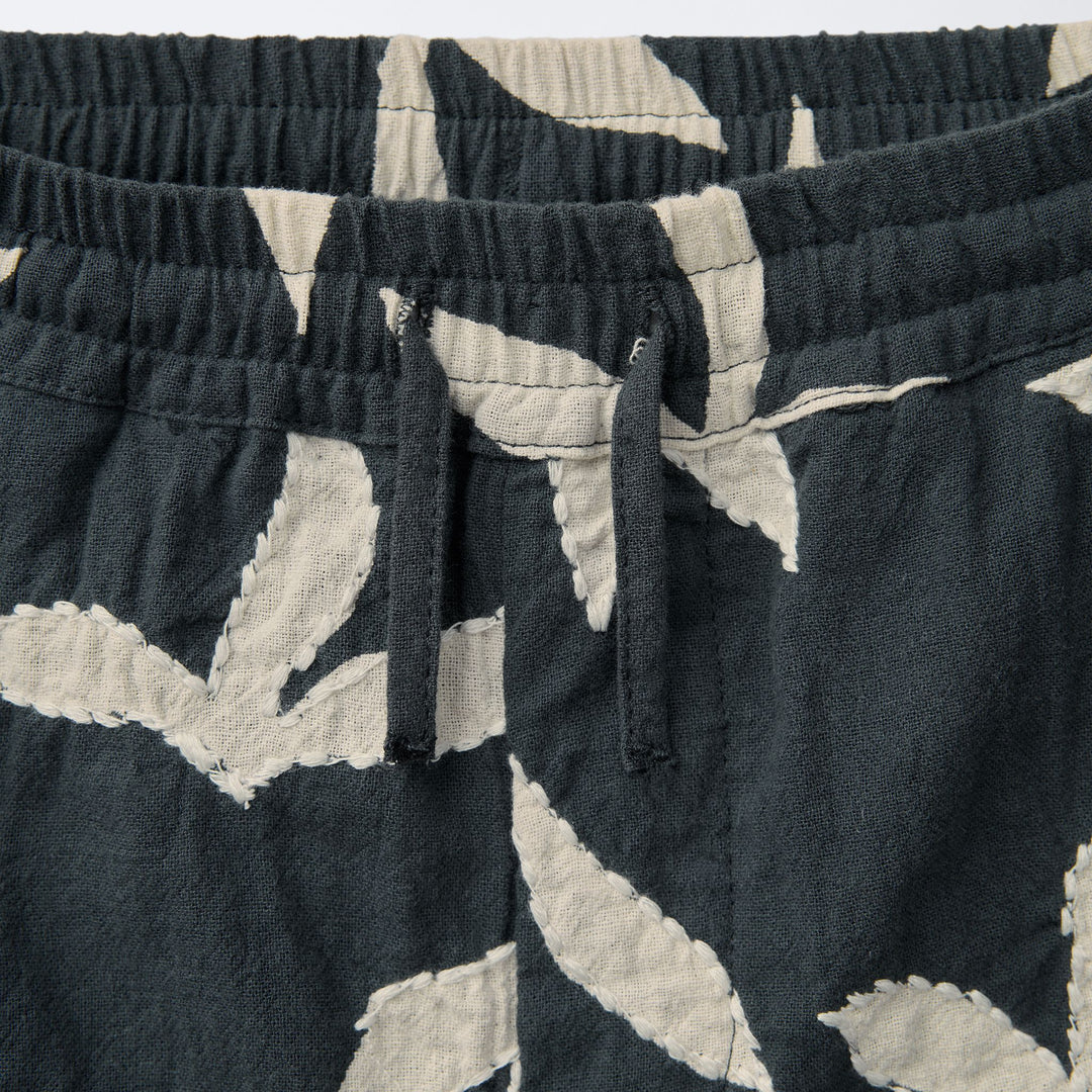 Moudda ZARA - Bermuda Enfant - Broderie Anthracite (6T) - Tunisie 3