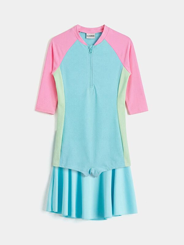 Moudda LC Waikiki - Maillot de bain en jersey pour Fille couleur Vert menthe - Tunisie 1