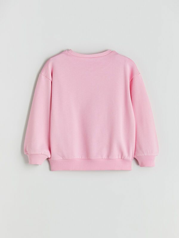 Moudda LC Waikiki - Sweatshirt en jersey sous licence Fille Rose - Tunisie 3