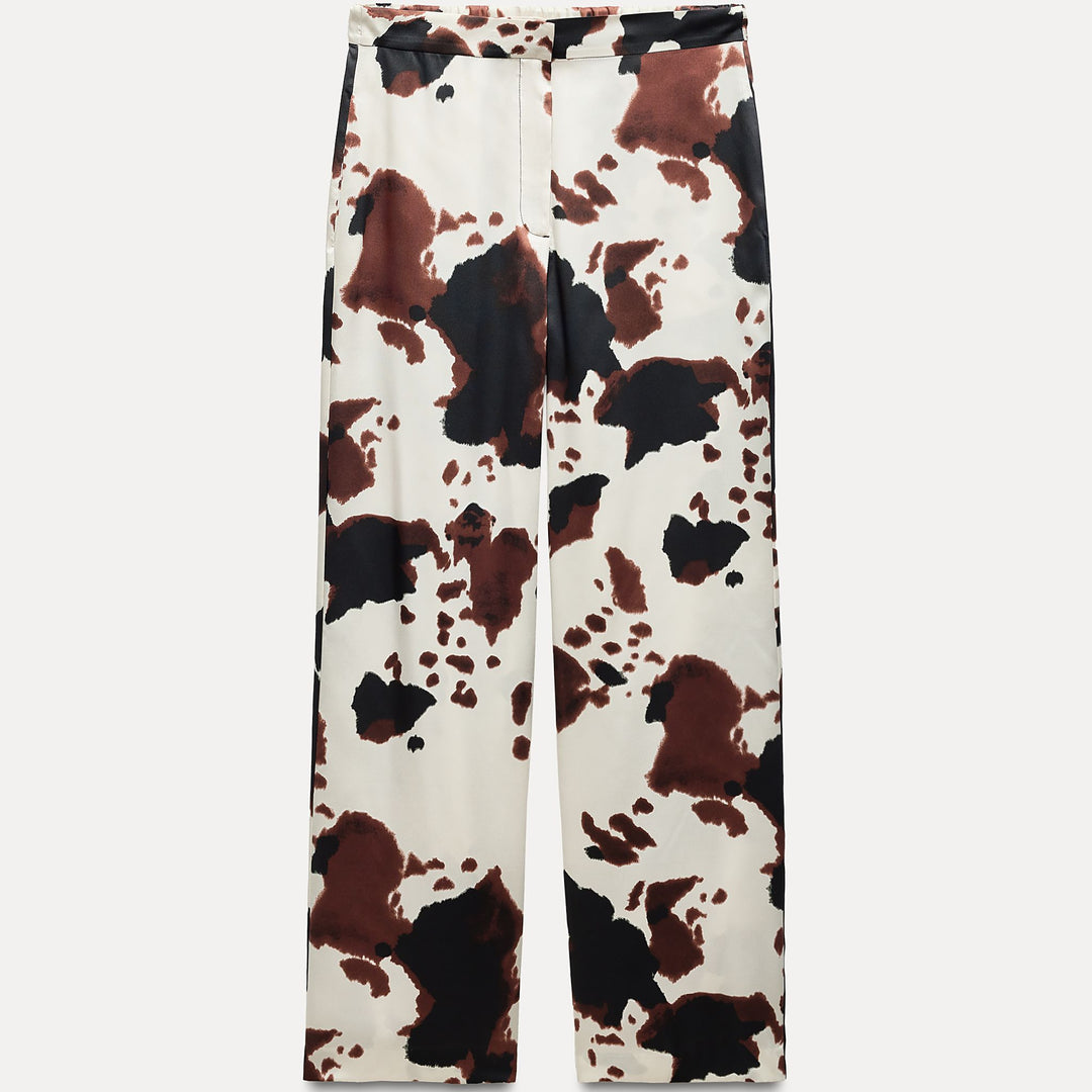 Moudda ZARA - Set pantalon droit imprimé tache - Tunisie 2