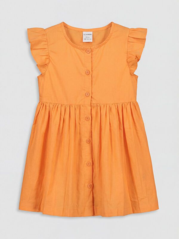 Moudda LC Waikiki - Robe manches courtes en tissu pour Fille - Tunisie 1