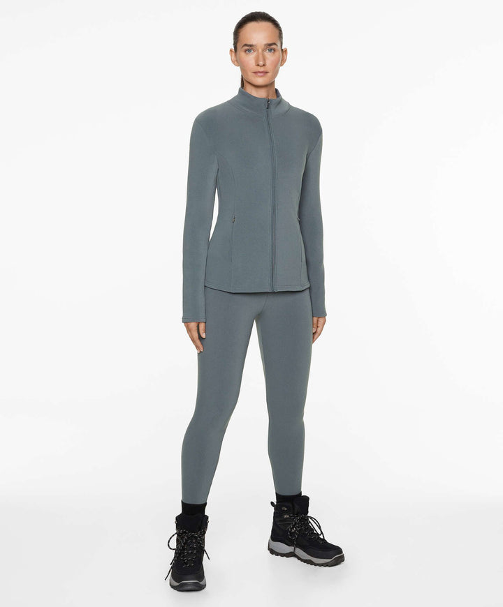 Moudda Oysho - Veste Manches Longues Running Super Extra Chaud - Basic - Tunisie 2