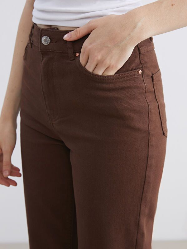 Moudda LC Waikiki - pantalon tissé en jean pour Femmes - Tunisie 3