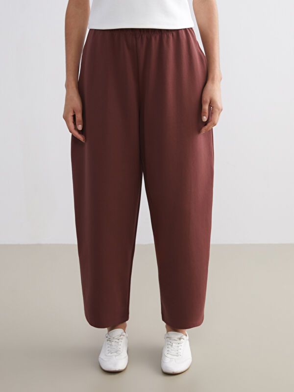 Moudda LC Waikiki - Pantalon en jersey Femme Brun - Tunisie 2