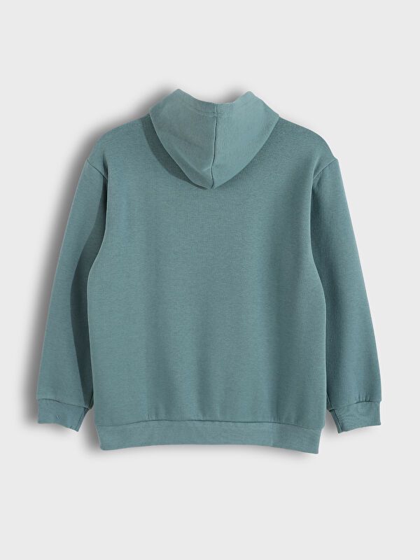 Moudda LC Waikiki - Sweatshirt en jersey Garçon Vert terne - Tunisie 2