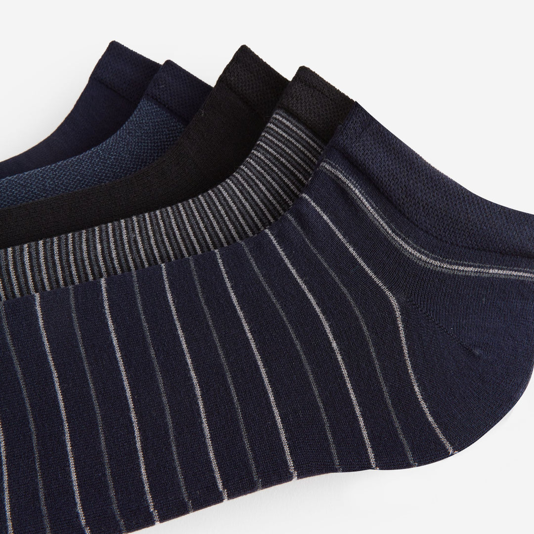 Moudda LC Waikiki - Chaussettes pour sneakers Homme Fil mélangé teint - Tunisie 3