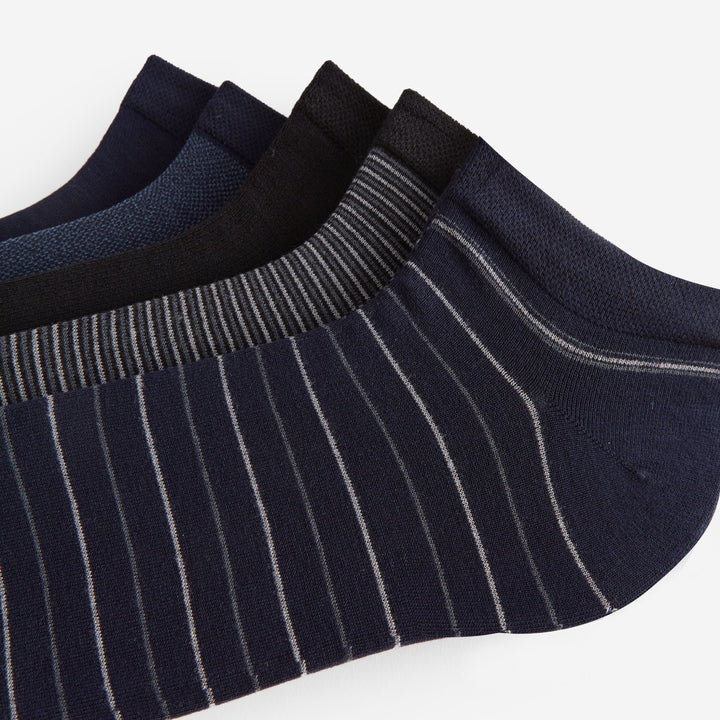 Moudda LC Waikiki - Chaussettes pour sneakers Homme Fil mélangé teint - Tunisie 3