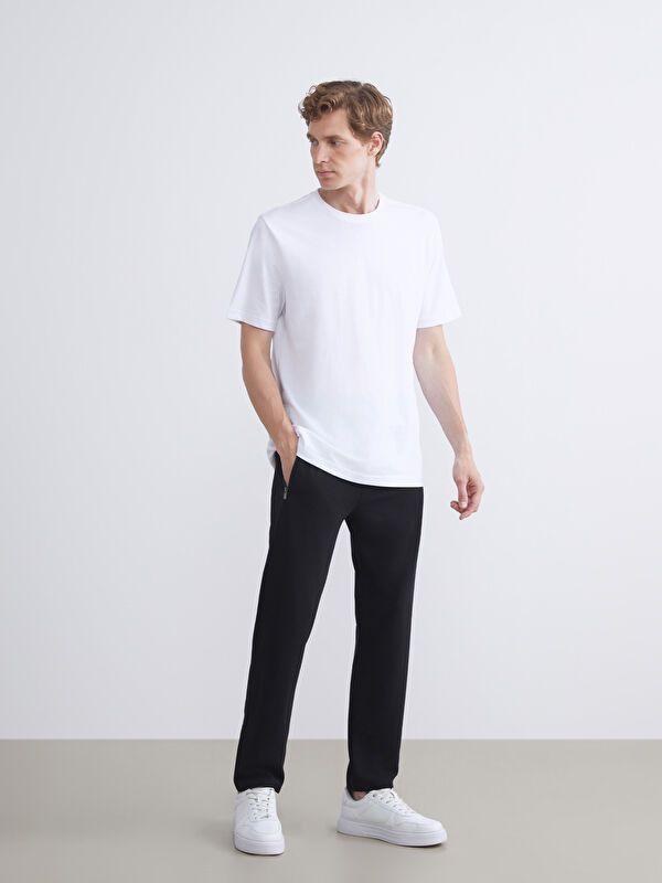 Moudda LC Waikiki - Pantalon jersey basique Homme Noir - Tunisie 1