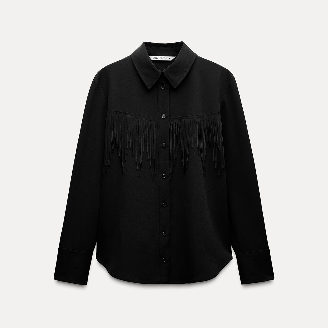 Moudda ZARA - Chemise franges - Tunisie 1