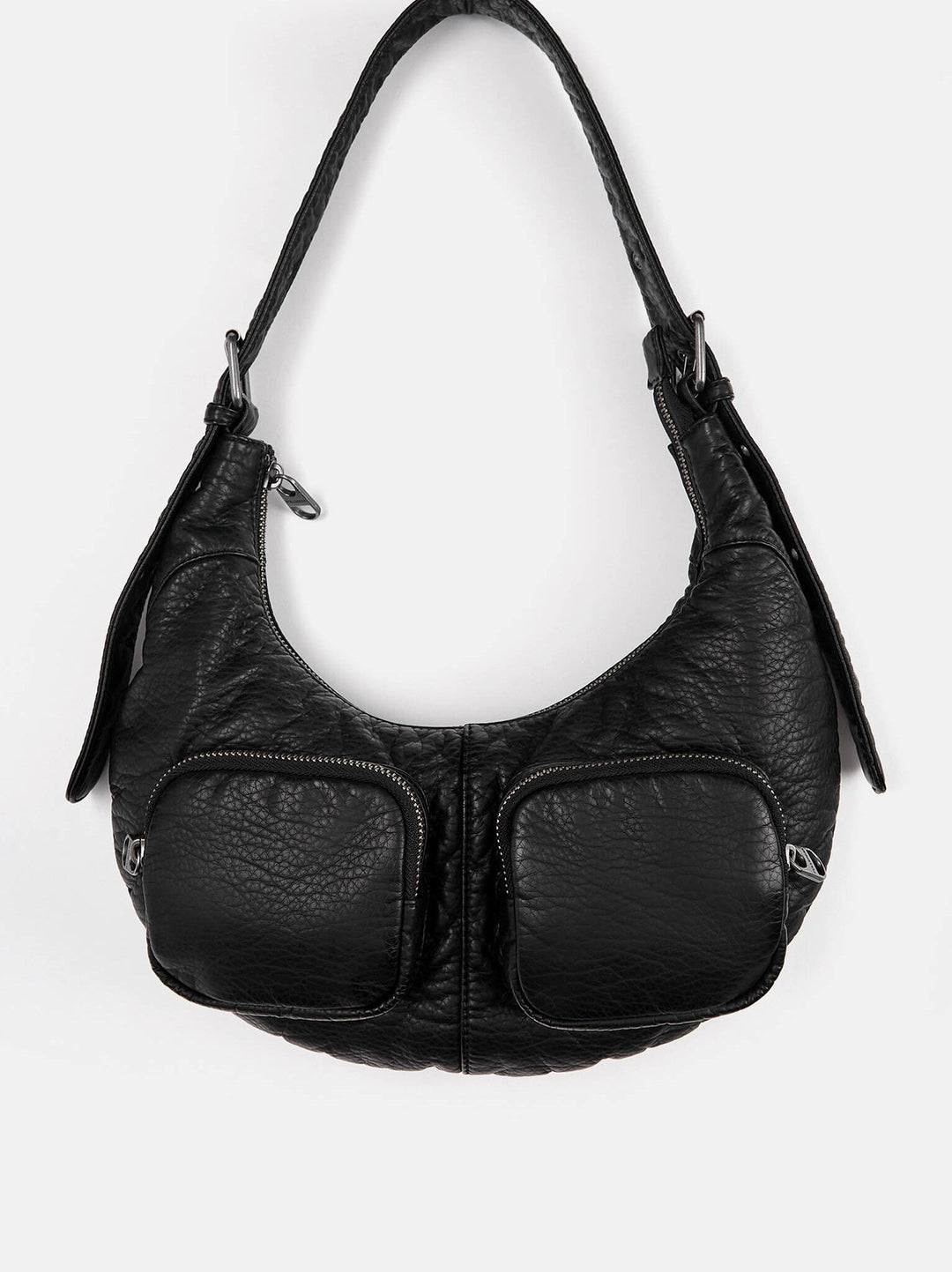 Moudda PULL & BEAR - Sac à Bandoulière Multi-Poche PU Froissé - Tunisie 1