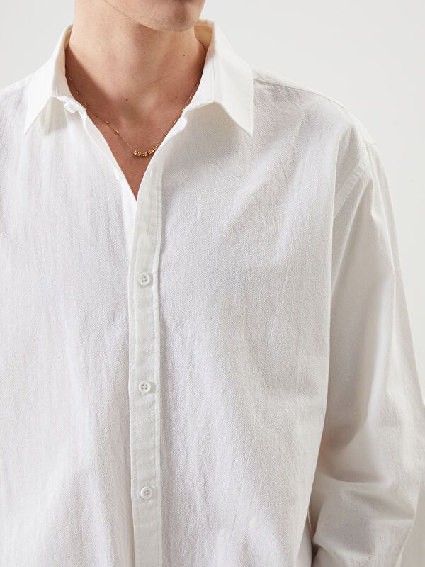 Moudda LC Waikiki - Chemise manches longues en tissu pour Homme - Tunisie 3