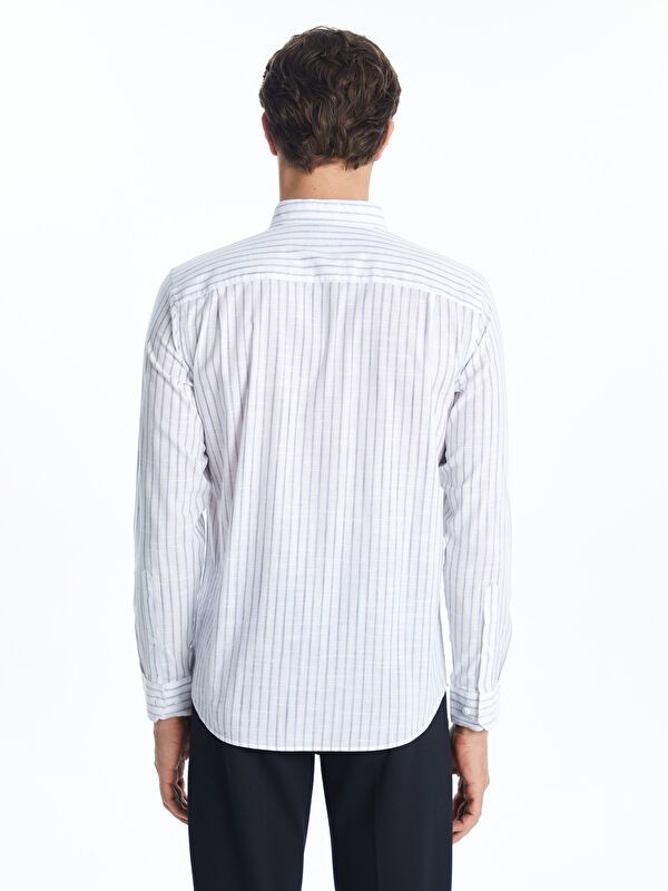Moudda LC Waikiki - Chemise manches longues en tissu pour Homme - Tunisie 4