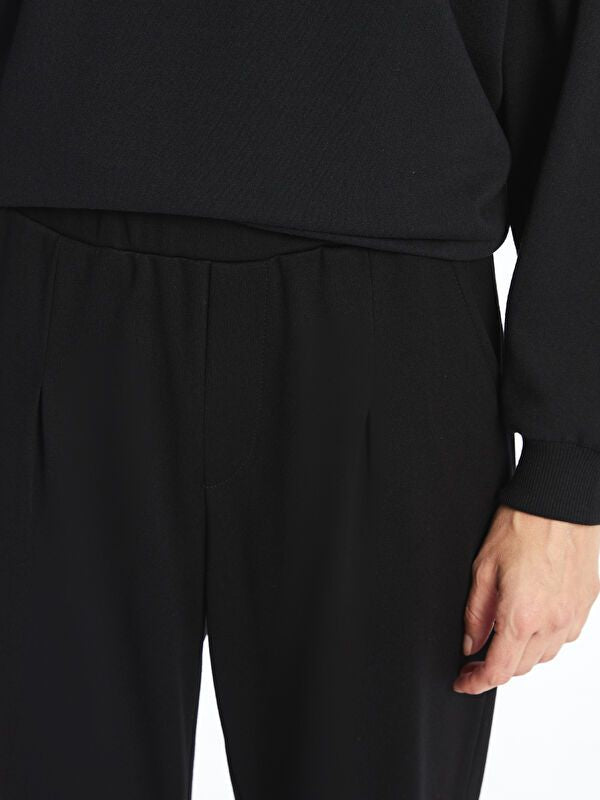 Moudda LC Waikiki - Pantalon tissé moyen Femme Noir - Tunisie 3