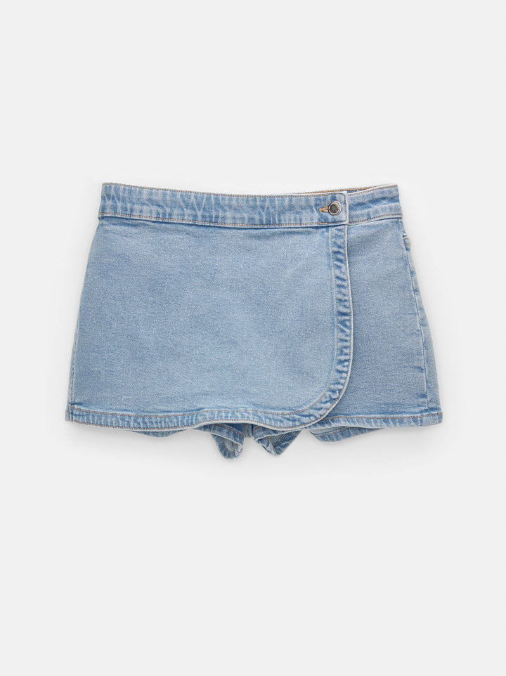 Moudda PULL & BEAR - Mini Skort Mi-Hauteur Confort - Tunisie 3