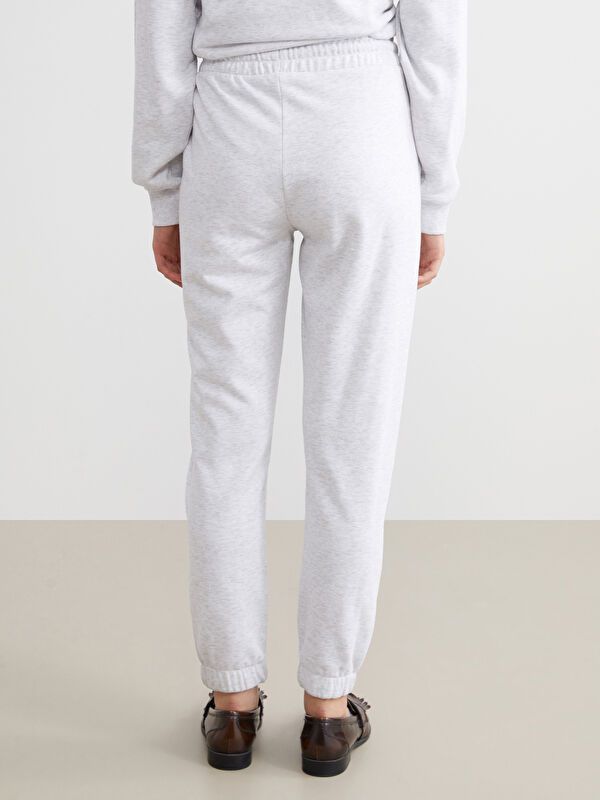 Moudda LC Waikiki - Pantalon en jersey Femme Mélange gris clair - Tunisie 4