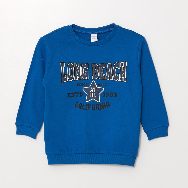 Moudda LC Waikiki - Sweatshirt en jersey Garçon Bleu moyen - Tunisie 1