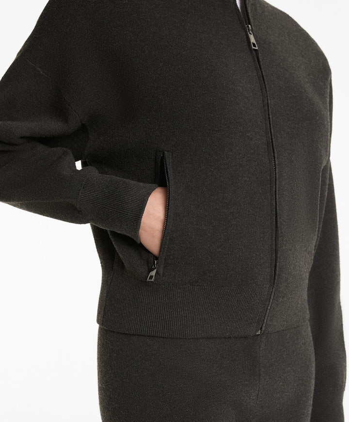 Moudda Oysho - Veste Manches Longues Longue - Zip Through Midi - Tunisie 5