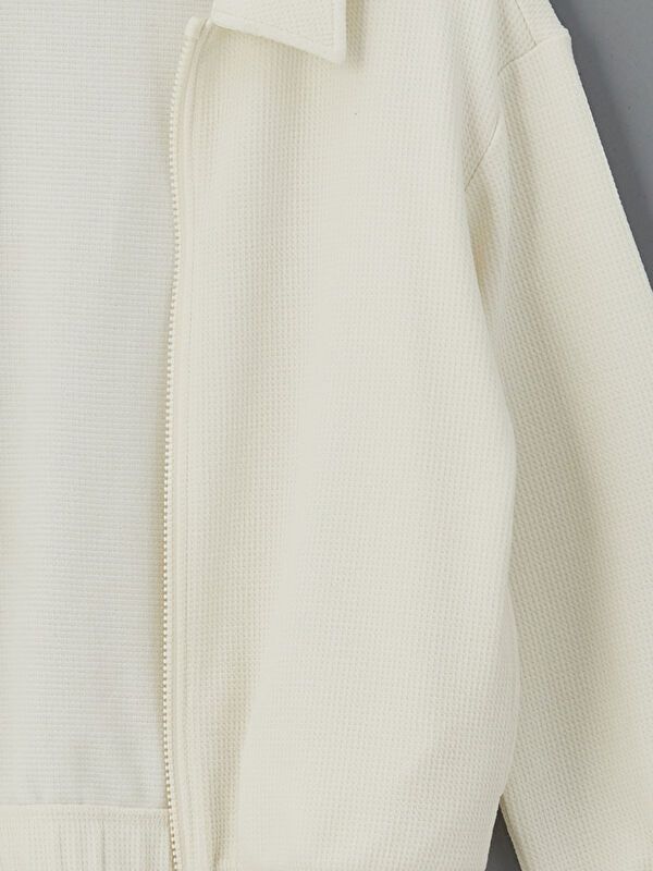 Moudda LC Waikiki - Cardigan en jersey Fille Ecru - Tunisie 3