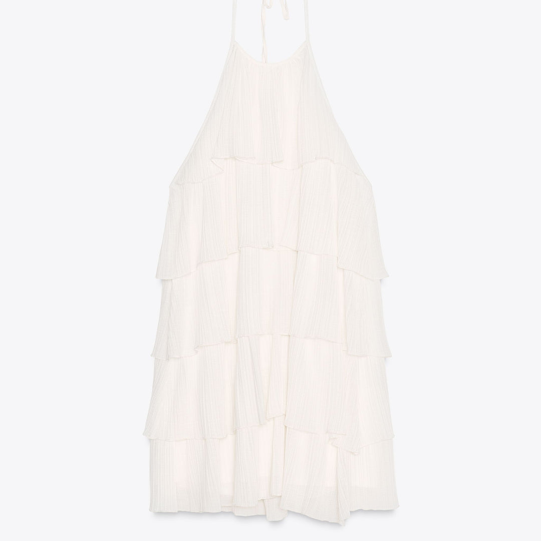 Moudda ZARA - Robe Halter - Volants & Plissé - Tunisie 1
