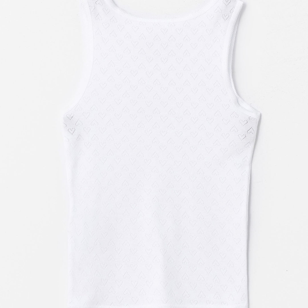 Moudda LC Waikiki - Débardeur en jersey Fille Buxe blanc - Tunisie 3