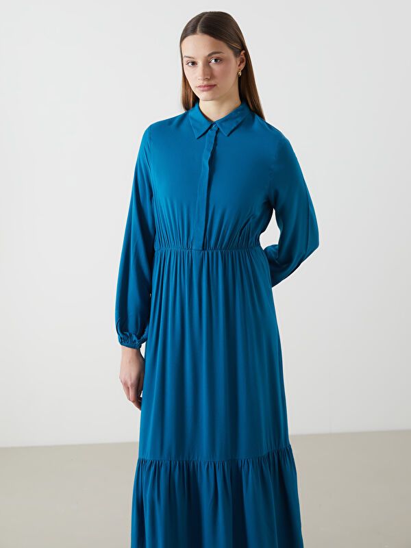 Moudda LC Waikiki - Robe tissée à manches longues pour Femmes - Tunisie 2