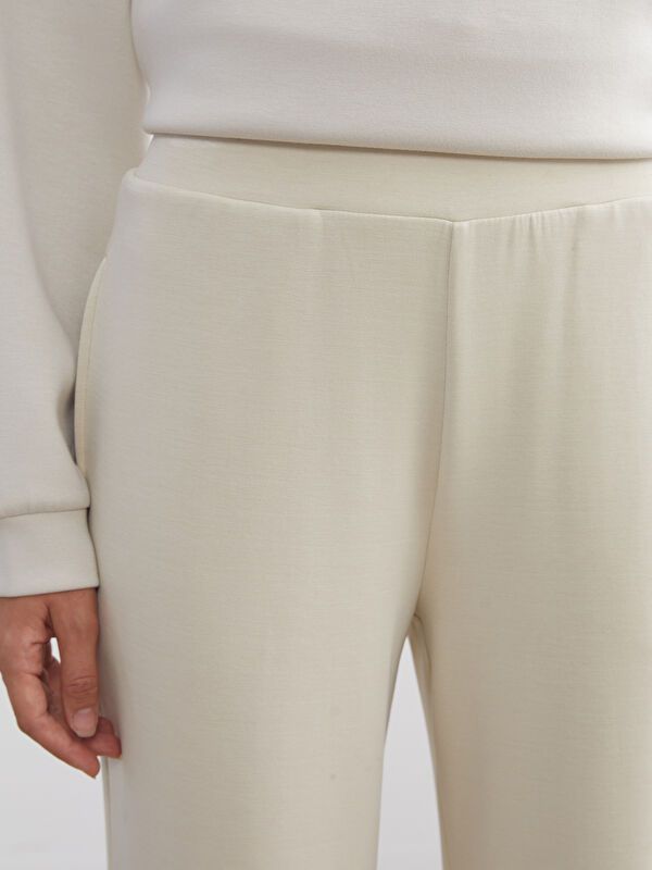 Moudda LC Waikiki - Pantalon en jersey Femme Beige - Tunisie 3