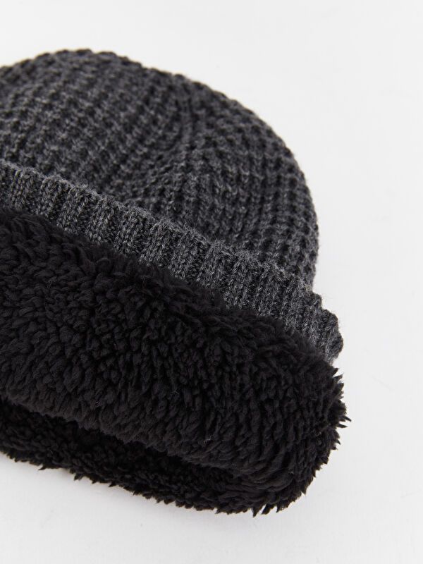 Moudda LC Waikiki - Bonnet tricot Homme Mélange gris clair - Tunisie 3