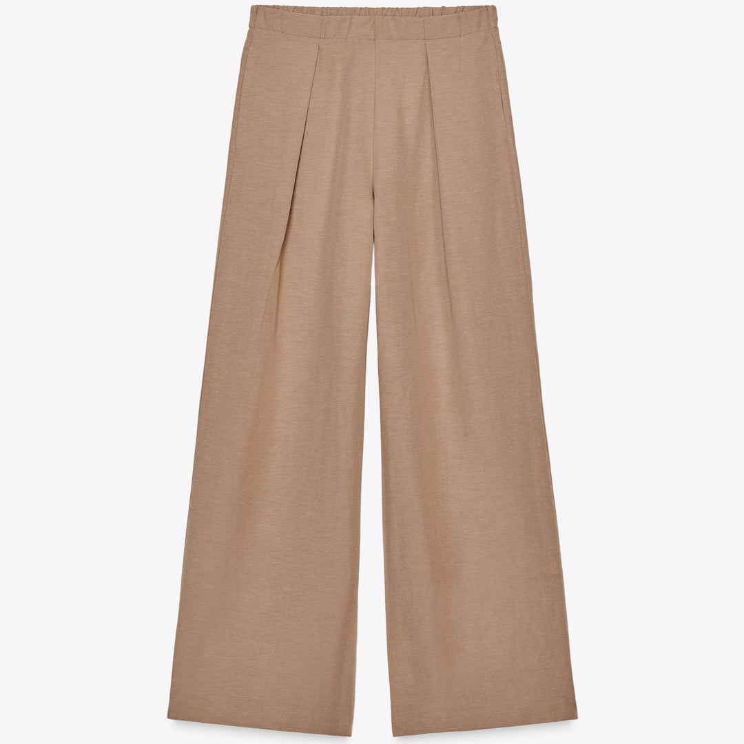 Moudda ZARA - Pantalon Palazo Lin - Taille Élastique - Tunisie 1