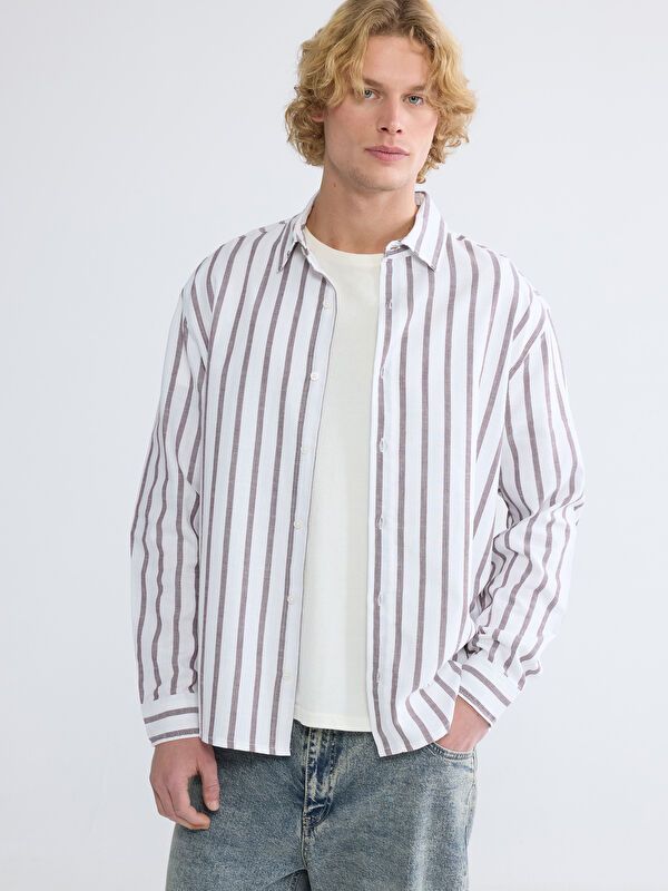 Moudda LC Waikiki - Chemise manches longues en tissu - Tunisie 5