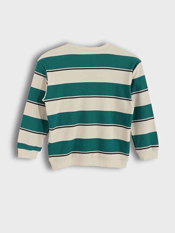 Moudda LC Waikiki - Sweatshirt en jersey Garçon Beige clair - Tunisie 2