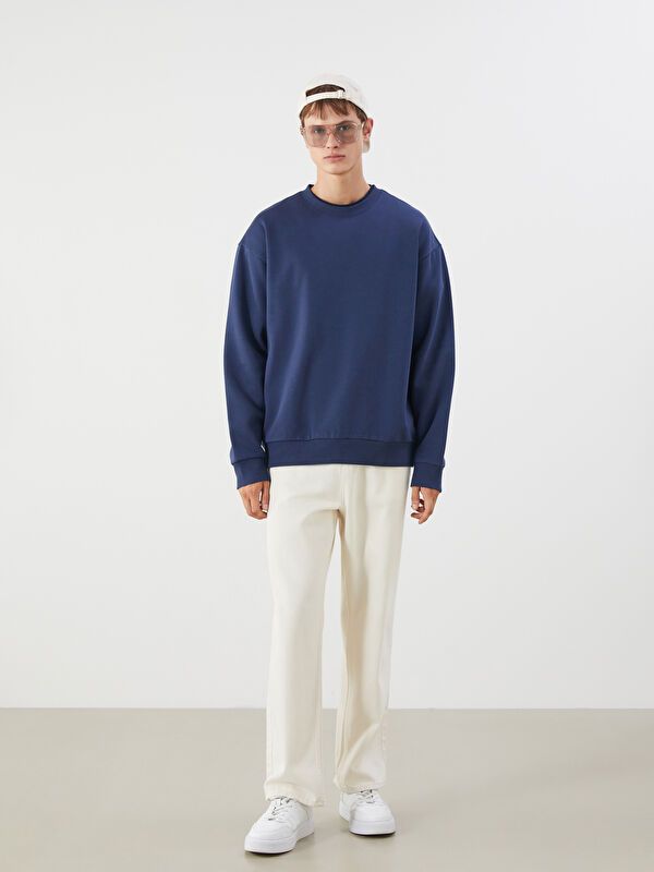 Moudda LC Waikiki - Sweatshirt en jersey Homme Indigo - Tunisie 2