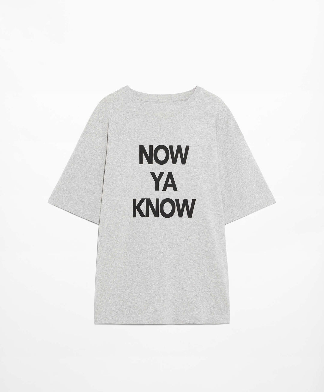 Moudda Oysho - T-Shirt Coton Élasthanne Now Ya Know - Tunisie 4