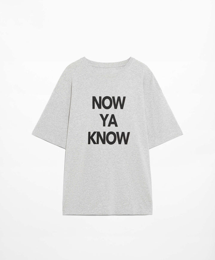 Moudda Oysho - T-Shirt Coton Élasthanne Now Ya Know - Tunisie 4