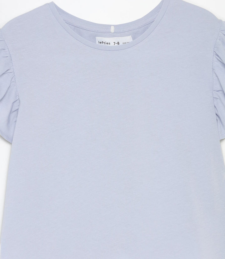 Moudda Lefties - T-Shirt Jersey - Volant Avril Fille - Tunisie 4