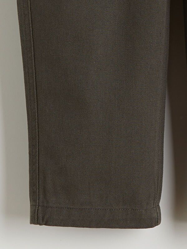 Moudda LC Waikiki - Pantalon tissé épais basique Garçon Vert pâle - Tunisie 2