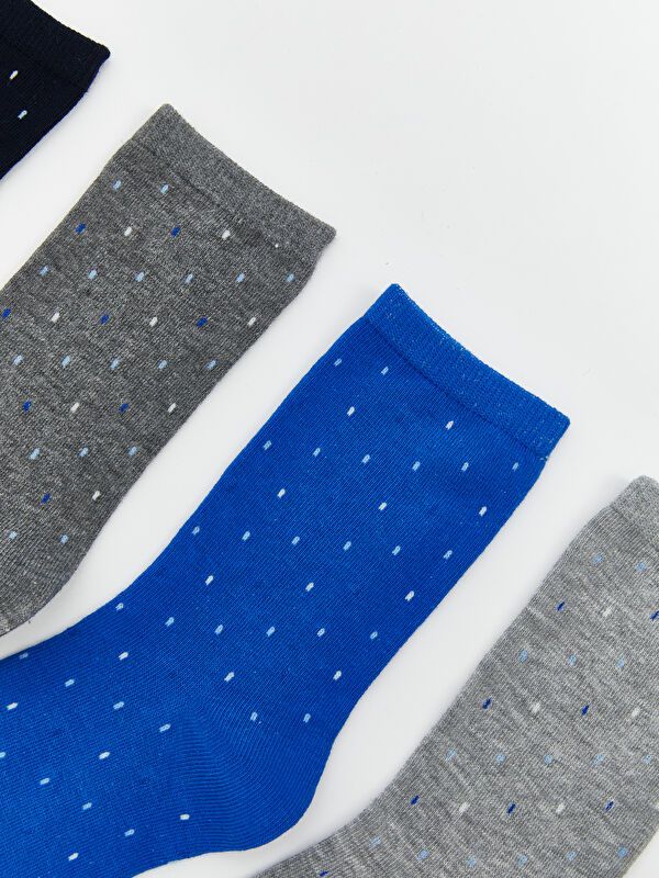 Moudda LC Waikiki - Chaussettes courtes Garçon Fil mélangé teint - Tunisie 2