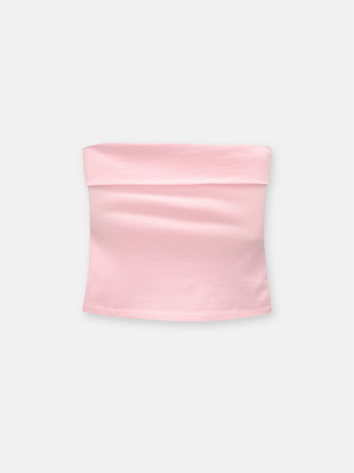 Moudda PULL & BEAR - Bandeau Encolure Revers Rose Moyen - Tunisie 2
