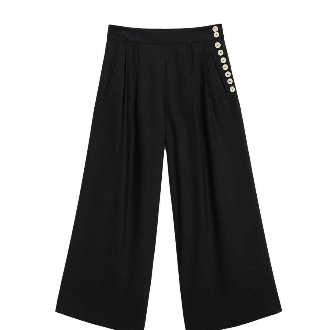Moudda Massimo Dutti - Pantalon détail bouton total look - Tunisie 1