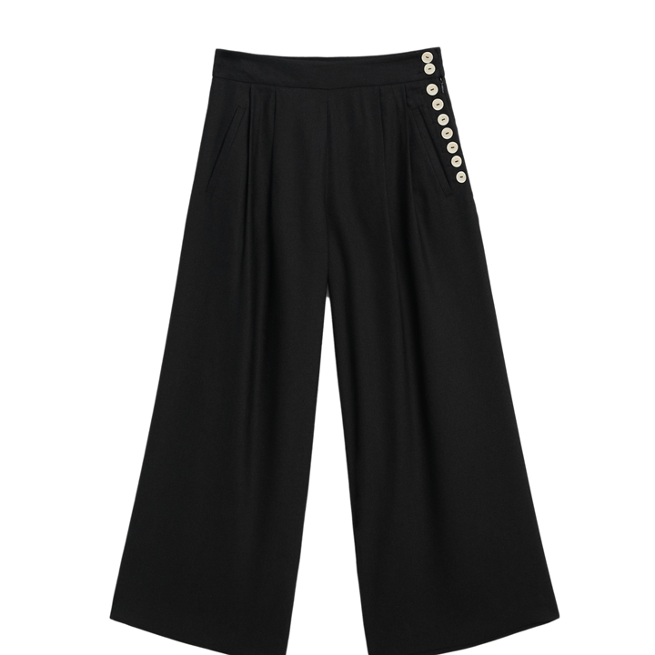Moudda Massimo Dutti - Pantalon détail bouton total look - Tunisie 1
