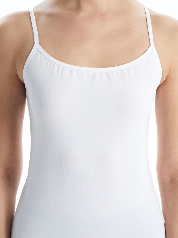 Moudda LC Waikiki - Débardeur base sous-vêtements Femme Blanc optique - Tunisie 3