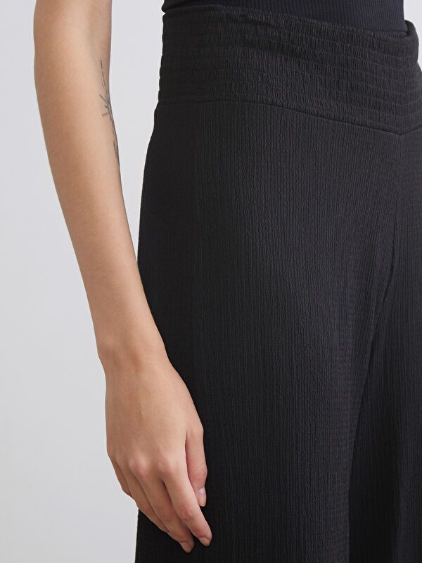 Moudda LC Waikiki - Pantalon jersey Femme Noir - Tunisie 3