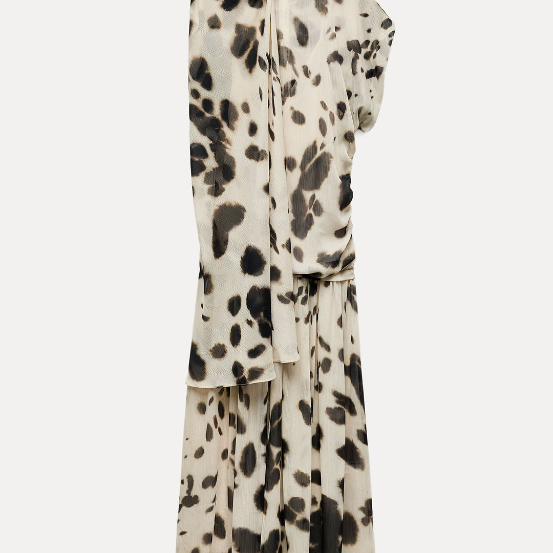 Moudda ZARA - Robe jupe ample imprimée animalier - Tunisie 2
