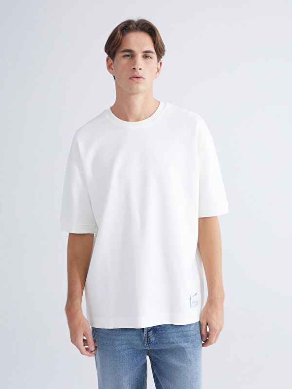 Moudda LC Waikiki - T-shirt basique manches courtes en jersey - Tunisie 1