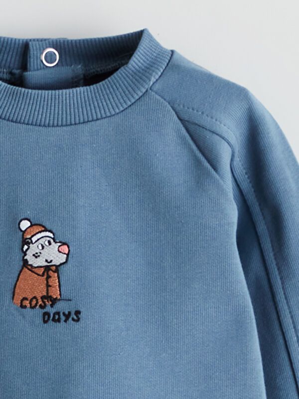 Moudda LC Waikiki - Ensemble manches courtes en jersey couleur Bleu indigo pour garçons - Tunisie 3