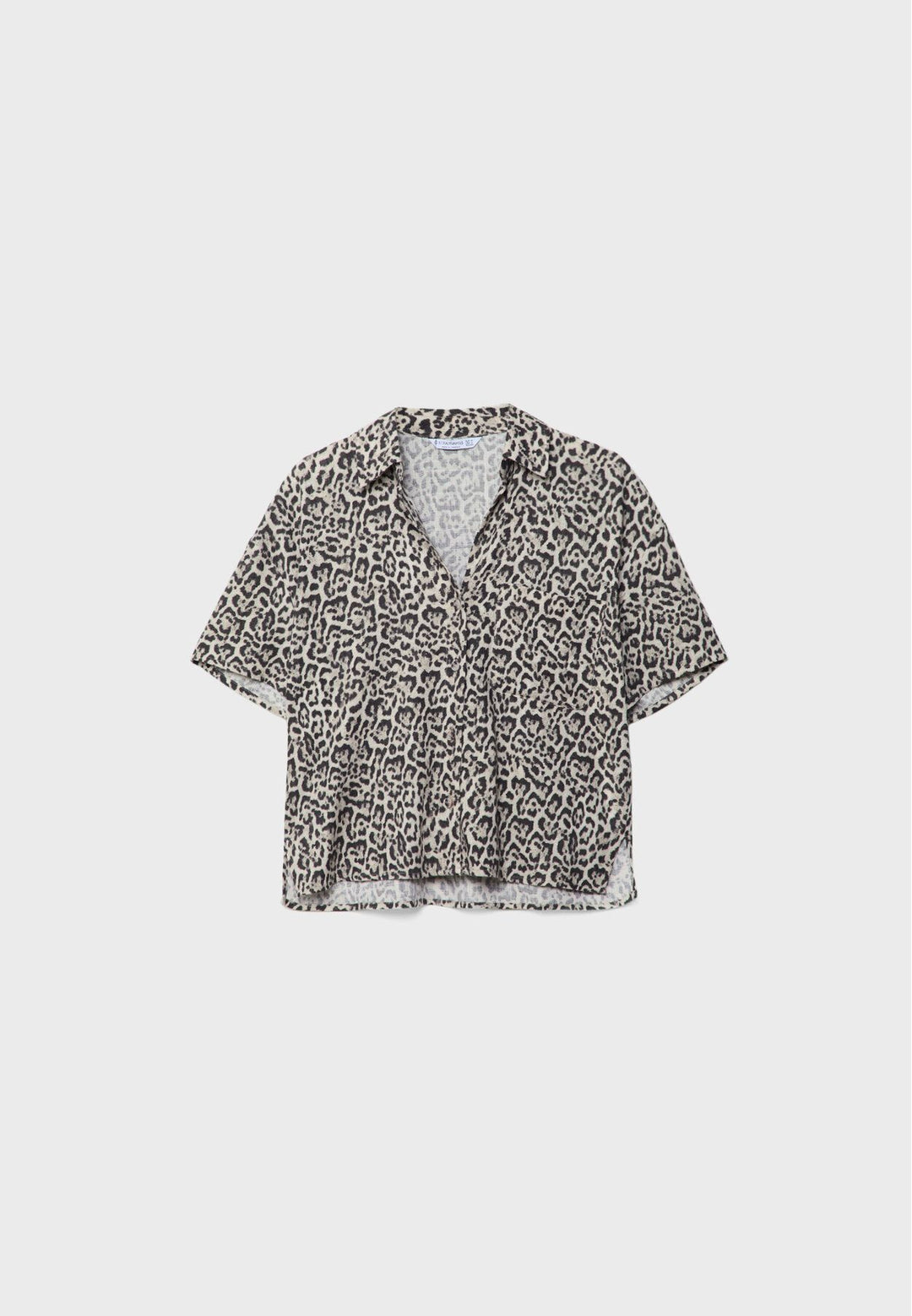 Moudda STRADIVARIUS - Chemise Rustique Manche Courte avec Poche - Tunisie 2