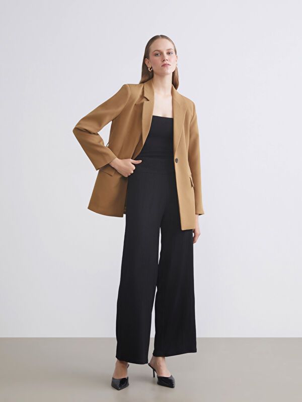 Moudda LC Waikiki - Pantalon jersey Femme Noir - Tunisie 1