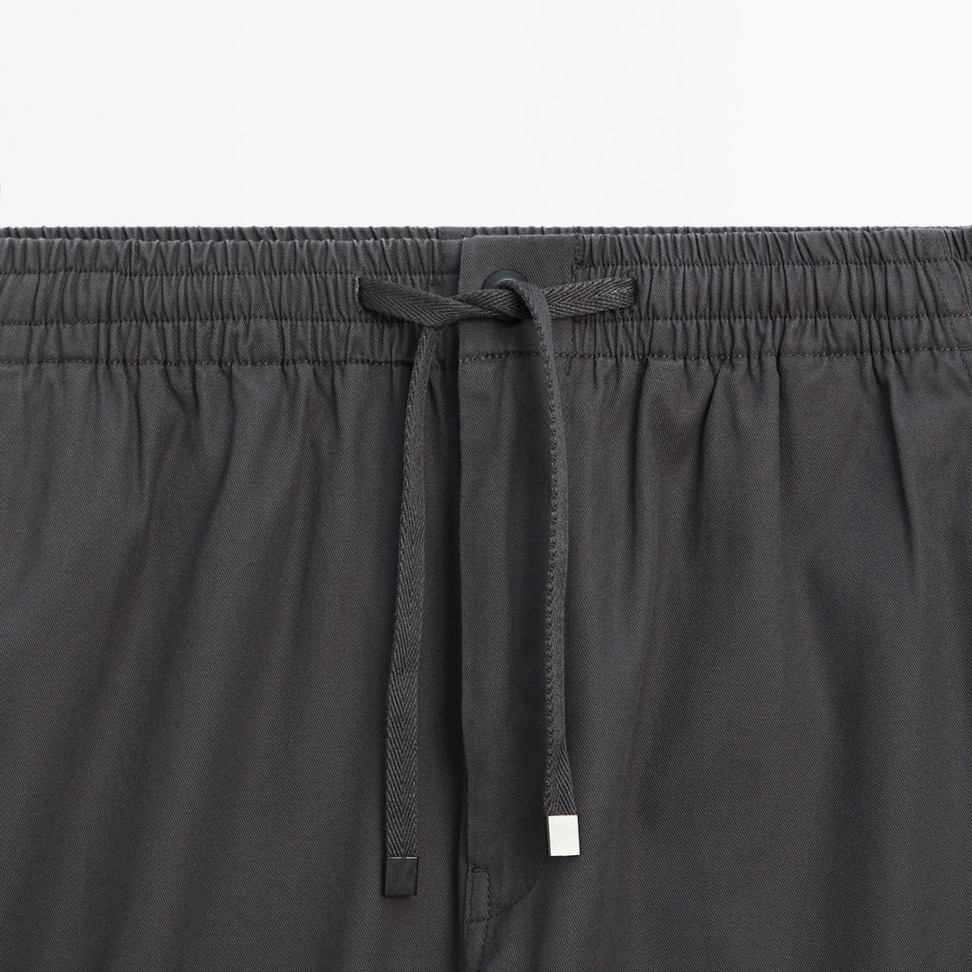 Moudda Massimo Dutti - Pantalon crêpe coupe jogging - Tunisie 7